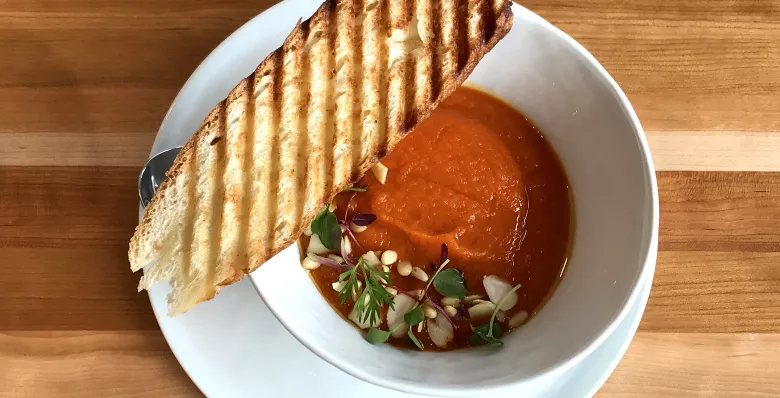 From scratch soup from Libro at Laurelwood in Memphis