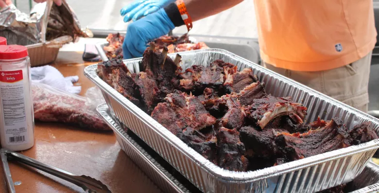 World Championship Barbecue Cooking Contest during Memphis in May