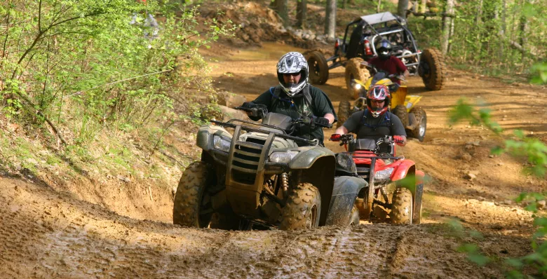 Off-roading at Windrock Park in Oliver Springs TN