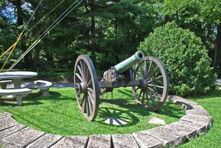 Get up close with genuine artillery
